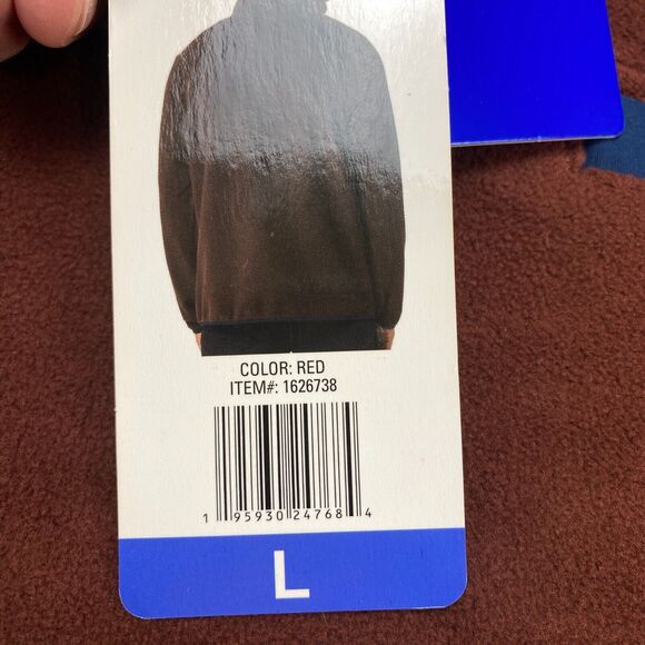 32 Degrees Heat Pullover Men's Large Fleece Long Sleeve 1/4 Snap Button - Picture 9 of 16